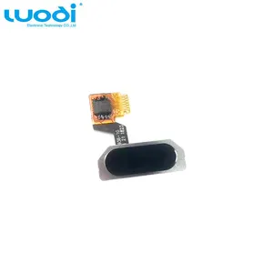 החלפת טביעת אצבע בית כפתור להגמיש עבור Xiaomi שחור כריש