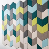 Panneau acoustique en feutre PET insonorisant, panneau acoustique en polyester, déflecteur acoustique, plafond acoustique suspendu