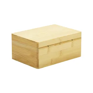 Custom madeira chá saco caixa lacado 6 compartimentos presente chá madeira embalagem armazenamento caixa