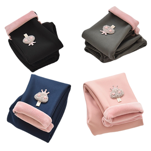 <span class=keywords><strong>Leggings</strong></span> in <span class=keywords><strong>pile</strong></span> spesso da ragazza Qianchuan, capispalla invernali eleganti: pantaloni Extra spessi per bambini, padella di cotone caldo per bambini - Product Image 5