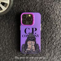 Pour iPhone 16 Plus étui de téléphone portable Apple 15 Pro Max coque étui de protection 13 11 Anti-chute mâle Imd 12 à la mode mâle 14 CP couverture