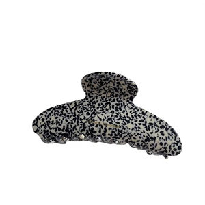Precio directo de Facry, pinzas para el pelo de acetato de celulosa de carey de mármol Jumbo Extra grande personalizadas - Product Image 6