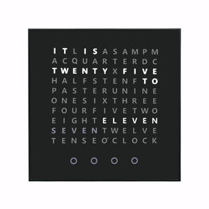 Cheetie Cp37l Mẫu Miễn Phí Thiết Kế Độc Đáo Kỹ Thuật Số Từ Đồng Hồ LED Hiển Thị Văn Bản Đức Tường Từ Đồng Hồ - Product Image 6