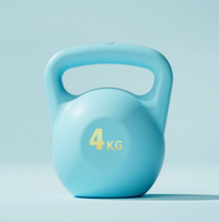 Kettlebell souple rempli d'eau de 2 à 8kg, équipement de fitness à domicile pour la perte de poids et l'entraînement des fessiers, musculation et squat
