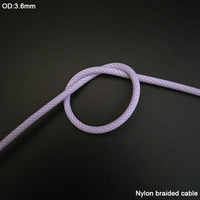 Cables USB a 8 Pines Trenzados Anti-Enredos de Colores Macaron para Venta al por Mayor a Corto Plazo