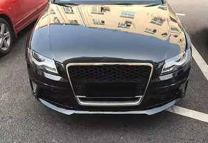 <span class=keywords><strong>Calandre</strong></span> en nid d'abeille noire brillante <span class=keywords><strong>A4</strong></span> S4 Look RS4 Grille de pare-chocs avant avec quattro pour <span class=keywords><strong>Audi</strong></span> <span class=keywords><strong>A4</strong></span> S4 B8 2008 2009 2010 2011 2012 - Product Image 6