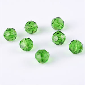 Cuentas Redondas Facetadas de Cristal de 10 mm para la Fabricación de Joyas - Product Image 2