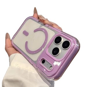 Nouvelle coque de téléphone souple couleur bonbon avec airbag et fixation magnétique, compatible avec Apple 17 Pro Max. - Product Image 6