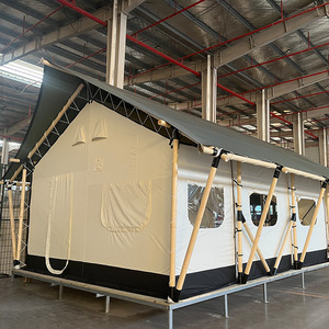 Casa de Camping Prefabricada de Madera para Glamping en Hoteles y Resorts, Tienda de Campaña de Lujo con Dos Dormitorios, Impermeable para las Cuatro Estaciones, Alojamiento Tipo Homestay - Product Image 5