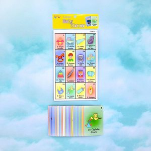 Nicro bé tắm ICE BREAKER hoạt động Xổ Số Giới tính trung lập Ngớ Ngẩn giải thưởng nhân vật cào xổ số Bingo thẻ trò chơi với nhãn dán - Product Image 3