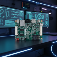 Advantech RSB-3410-1080p Decodificador/Dual MiniPCIe-2.5\" SBC Integrado para Automatización Industrial