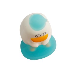 Figurine 3D en caoutchouc/PVC souple, design canard mignon, écologique, durable, pour la maison, le bureau, la voiture, ornements de bureau, couleur personnalisée, cadeau - Product Image 5