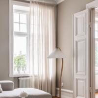 Cortinas de Tul de Diseño Moderno Personalizables, Cenefas de Tul de Estilo Moderno Personalizables