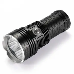 החזק ביותר 12000 Lumens 4Led XHP70.2 Led צלילה טקטי פנס