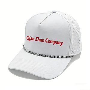 Casquettes de golf unisexes personnalisées à séchage rapide en gros, avec broderie, couleurs de tissu, couleurs de cordon, broderie 3D/plate, toutes les options - Product Image 2