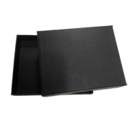 Boîte cadeau de luxe réutilisable à design personnalisé, en carton rigide 2 pièces, avec couvercle amovible, finition mate, gaufrage et base et colle faits main