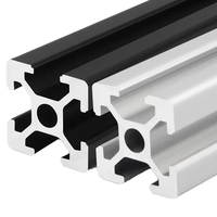 Profilé en aluminium extrudé industriel série 1515 2020 2040 2060 2080, alliage, rainure en V, table de travail linéaire pour imprimante 3D, série 6000