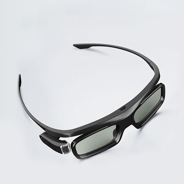 NP Movie Viewing 3D Projector Glasses Comfortable to Wear Portable 4K Ready for Home Theater