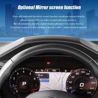 CARUPEZ Tableau de bord numérique LCD 12,3 pouces pour VW Transporter T5 avec Carplay/Android Auto, maintien du boîtier d'origine
