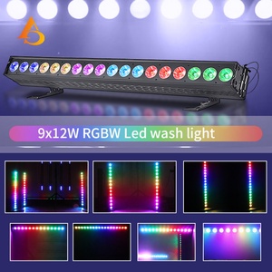 Lámpara de Pared Lineal AICPOSE DMX512 de 18x30W con Control Remoto, RGBW 4en1 para Iluminación de Edificios - Product Image 2