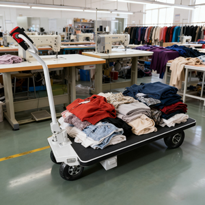 Accu Aangedreven Pallettruck Elektrische Handtrolley Met Voor Handkarren En Trolleys Magazijnlogistiek - Product Image 5