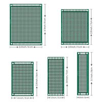 Diseñador Diy Simple Eléctrico Fpga Serie Circuito Pcb Soldadura Digital Zero Vero Board Breadboard Diseño básico Tablero de pan