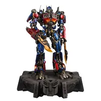 Transformers creativos de resina de PVC, regalos Optimus Prime Megatron, base de juguete, decoraciones, venta al por mayor