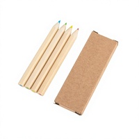 Crayons de couleur à double pointe avec logo personnalisé, 6 couleurs, vente en gros, OEM, ODM, fabricant, fournitures scolaires hexagonales