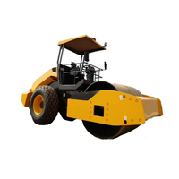 Compacteur vibrant à tambour unique de 11 tonnes, modèle 6611E, le plus vendu, avec deux options d'amplitude pour la construction routière et les travaux de terrassement