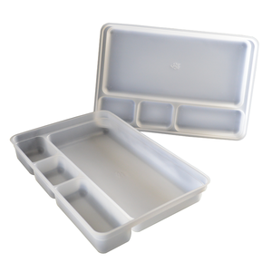 Plateau stérile médical à quatre compartiments en polypropylène (PP) - Product Image 1
