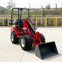 CE-zertifizierter H-180 Frontlader mit Allradantrieb, Miniradlader für Erdbewegungsarbeiten zu verkaufen