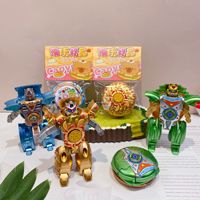 Nuevo Fidget Spinner Creativo, Robot Transformable de Comida, Juguete Educativo de Alta Gama para Niños, Alivia el Estrés, en Promoción