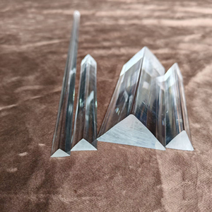 Bande triangulaire en acrylique transparent 3-50mm, tige triangulaire en verre organique, services de découpe et d'estampage, taille personnalisée, modèle OEM - Product Image 2