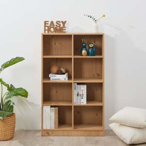 Découvrez des bibliothèques en bois modernes et élégantes pour la décoration du salon et de la salle de bain, meubles de maison avec un design multifonctionnel - Product Image 2