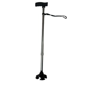 New 3-in-1 Functional Folding Walker Portable Elderly Walking Aid Adjustable Lightweight Aluminum Rollator Comfortable Walker - Product Image 2