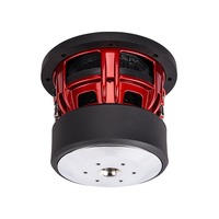 Haut-parleur de milieu de gamme haute puissance YINBART avec woofer en aluminium et caoutchouc pour DJ professionnel, sonorisation et karaoké