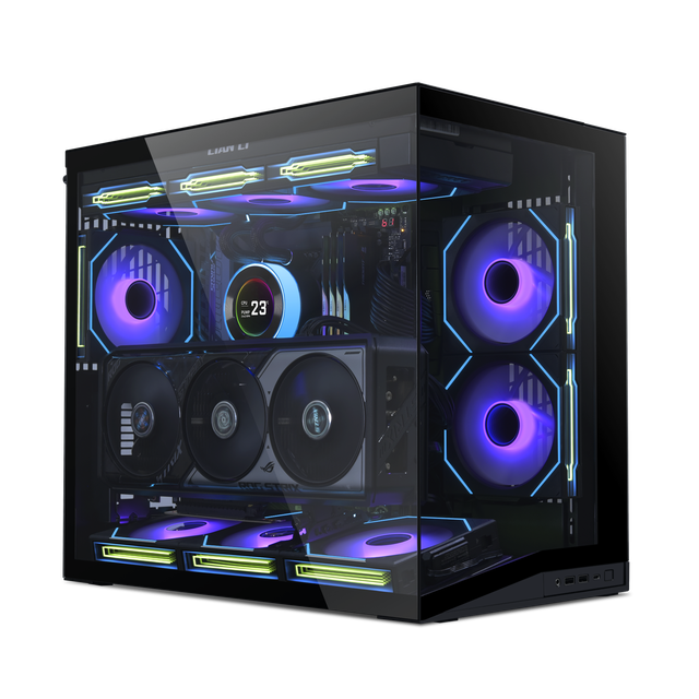 Original Lian-Li Computer Case O11D Mini V2 Supports ATX/M-ATX/Mini-ITX Motherboard Desktop Gaming PC Case