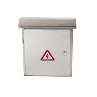Boîtier de commande en acier inoxydable IP54, sécurité durable, personnalisable, boîtier électronique pour la protection des circuits