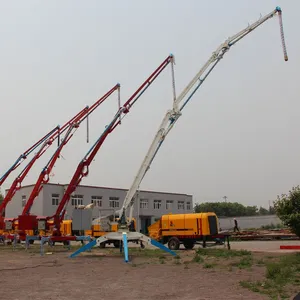 High Quality JIUHE Hydraulic Concrete Spreader Mobile Concrete Placing Boom with best price