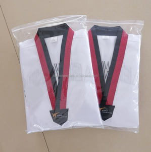 Uniforme de <span class=keywords><strong>Taekwondo</strong></span> <span class=keywords><strong>Dobok</strong></span> WTF para Artes Marciales con Logo Personalizado Bordado o Impreso - Product Image 6