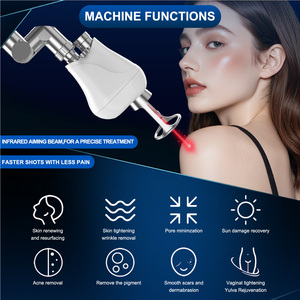 Appareil de resurfaçage cutané au laser fractionné CO2 10600nm pour l'élimination des cicatrices, des vergetures, de l'acné et des rides, équipement portable pour salon de beauté - Product Image 4