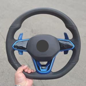 <span class=keywords><strong>Volant</strong></span> à rayons banjo vintage classique ivoire blanc <span class=keywords><strong>noir</strong></span> pour Volkswagen VW Bug Beetle 1966 1969 - Product Image 6