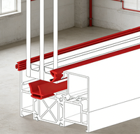 Ventanas Horizontales Abatibles de Aleación de Aluminio AIHAN, Estilo Europeo para Dormitorio, Alto Rendimiento de Sellado, Aislamiento Térmico, Ahorro de Energía