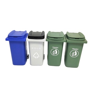 Trash and recycle can Mini Desk Wheelie Bin,Pen Holder,desk tidy