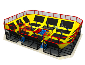 Vente directe d'usine : Centre de jeux d'aventure, labyrinthe, parcours ninja, équipement de jeux d'escalade pour enfants, intérieur et extérieur - Product Image 6