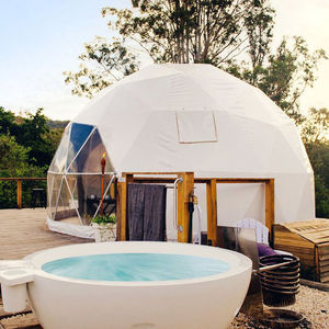 Tenda a Cupola Geodetica di Lusso per <span class=keywords><strong>Glamping</strong></span> Invernale, <span class=keywords><strong>Resort</strong></span> all'Aperto e Campeggio in Hotel - Product Image 1