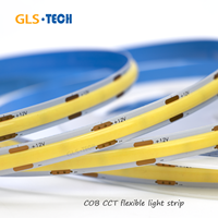 Bande LED COB à CRI élevé 480 LED/m - 12V/24V Flexible, 3000K-6000K sélectionnable, ultra haute densité pour l'éclairage domestique/commercial