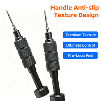 Jeu de tournevis de précision magnétique 6 en 1, poignée ergonomique antidérapante avec rotation à 360° °   Capuchon rotatif, petit kit d'outils de réparation électronique