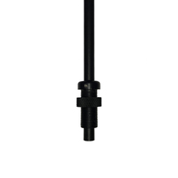 Nouvelle lampe LED réglable moderne pour vitrine de bijoux 3W noire, haute luminosité CRI 90, angle de faisceau 60°, certifiée CE RoHS