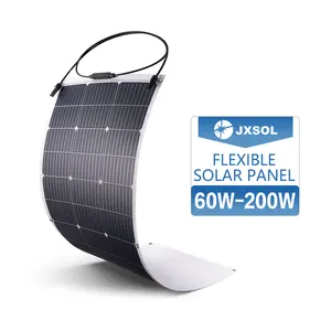 แผงโซลาร์เซลล์ยืดหยุ่น 60W 70W 80W 90W 100W 110W 150W 180W แผงเซลล์แสงอาทิตย์ monocrystalline